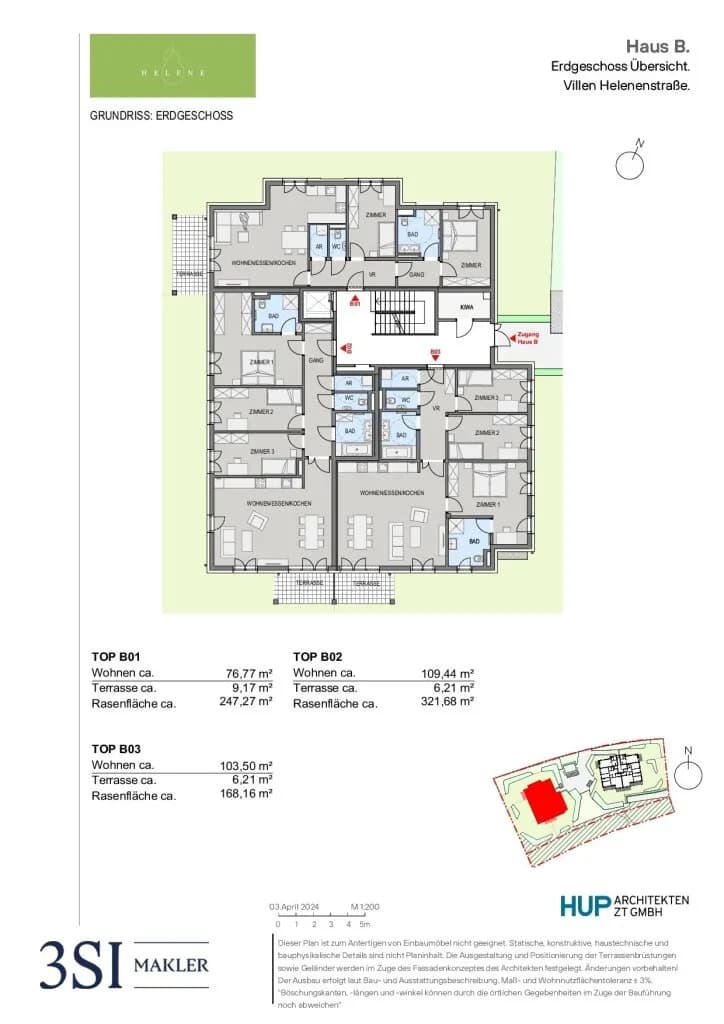 3-Zimmer-Wohnung kaufen in Baden – 76,69 m², € 598.000 – Bild 7 von 7