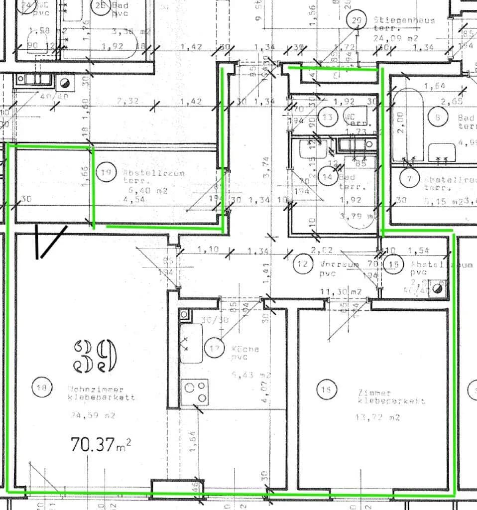2-Zimmer-Wohnung mieten in Graz – 67,01 m², € 912 – Bild 9 von 9