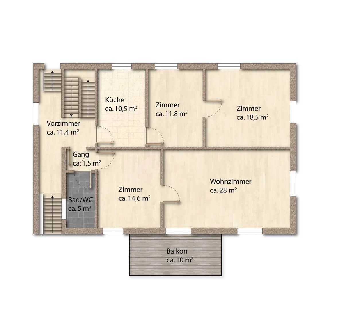 6-Zimmer-Haus kaufen in Mödling – 145 m², € 895.000 – Bild 10 von 28