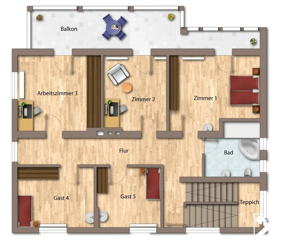 9-Zimmer-Haus kaufen in Zell am See – 240 m², € 780.000 – Bild 8 von 10