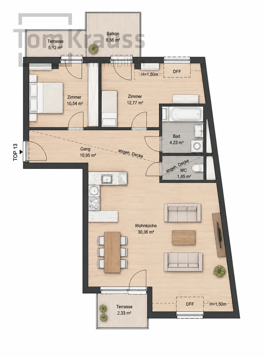3-Zimmer-Wohnung kaufen in Wien – 72,91 m², € 783.700 – Bild 19 von 20