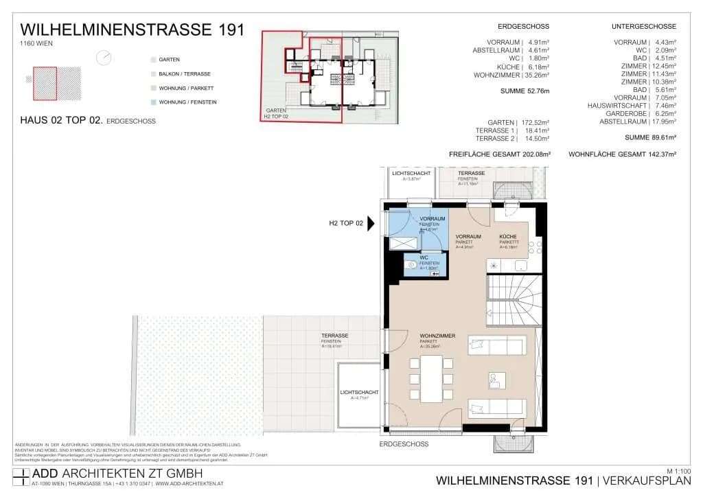 4-Zimmer-Wohnung kaufen in Wien – 142,26 m², € 1.000.000 – Bild 6 von 7