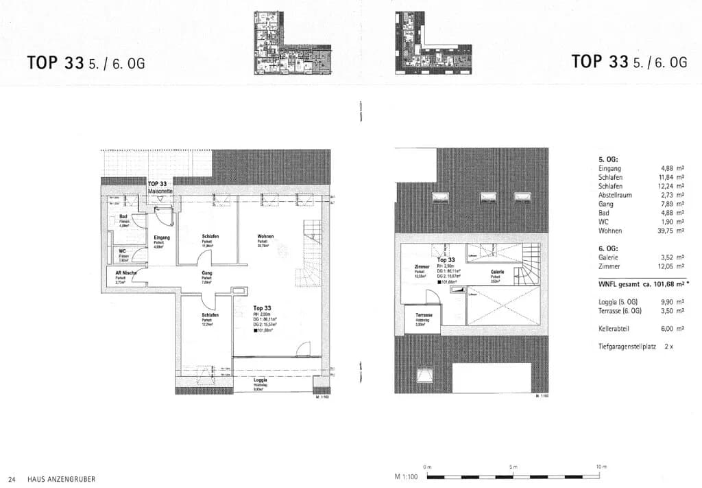 4-Zimmer-Wohnung mieten in Linz – 101,68 m², € 1.678 – Bild 12 von 12