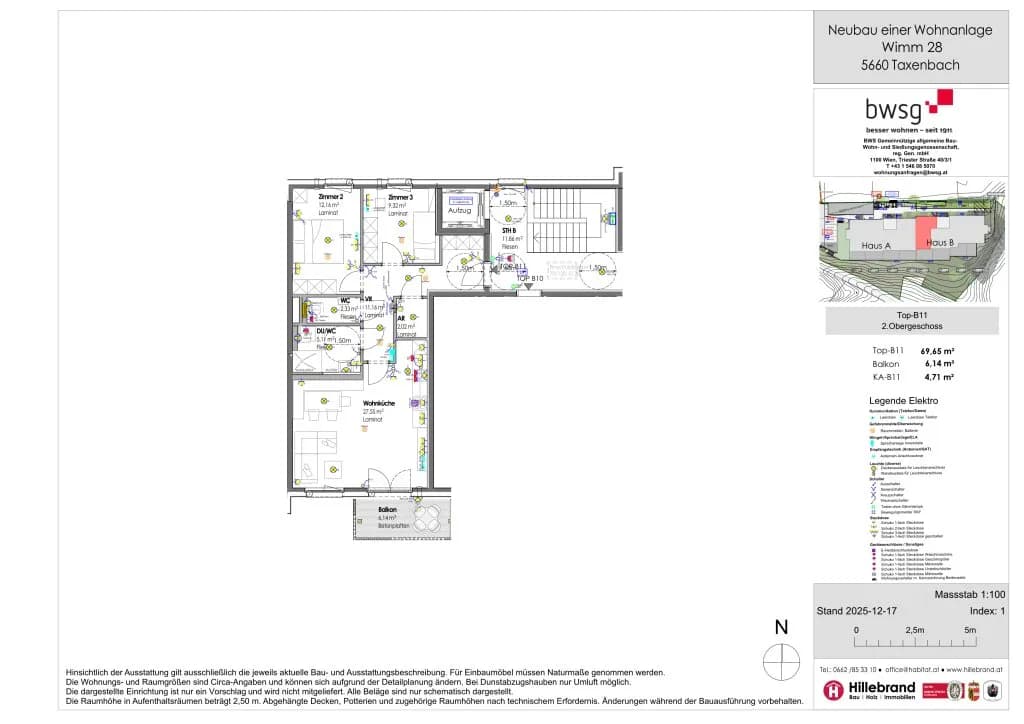 3-Zimmer-Wohnung mieten in Zell am See – 69,65 m², € 628 – Bild 10 von 10