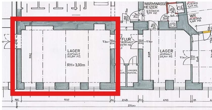 Gewerbeimmobilie mieten in Wien – 56 m², € 416 – Bild 9 von 9