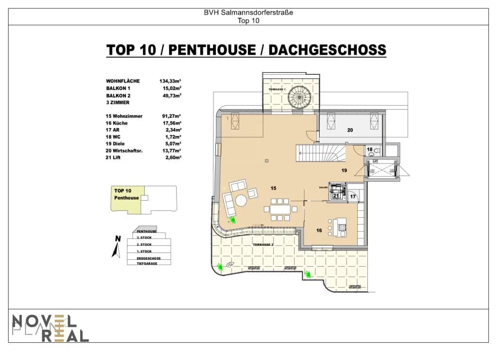 7-Zimmer-Wohnung kaufen in Wien – 263,45 m², € 4.490.000 – Bild 29 von 31