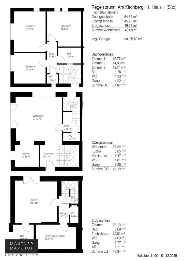 5-Zimmer-Haus kaufen in Bruck an der Leitha – 144 m², € 465.000 – Bild 22 von 25