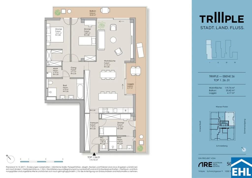 4-Zimmer-Wohnung kaufen in Wien – 119,74 m², € 1.150.000 – Bild 21 von 21