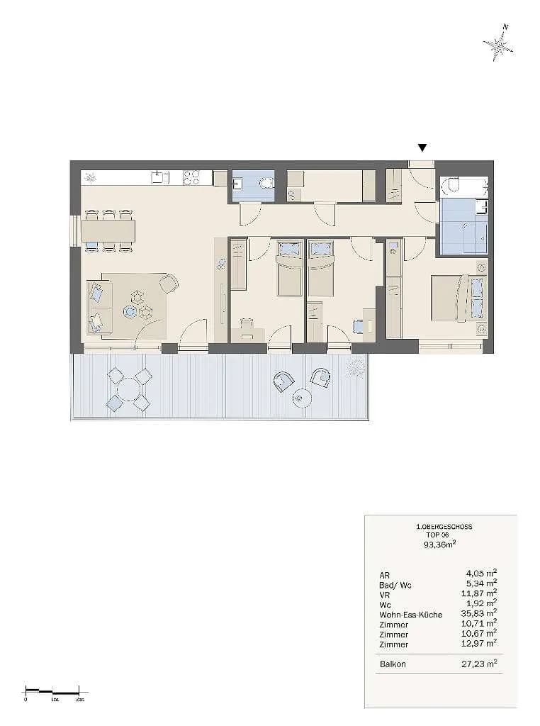 4-Zimmer-Wohnung kaufen in Graz – 93 m², € 499.000 – Bild 10 von 10