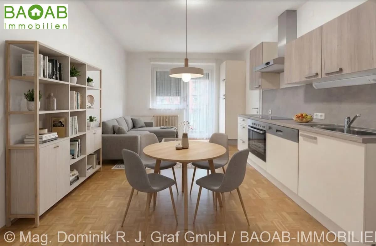 2-Zimmer-Wohnung kaufen in Graz – 53 m², € 158.000 – Bild 1 von 5