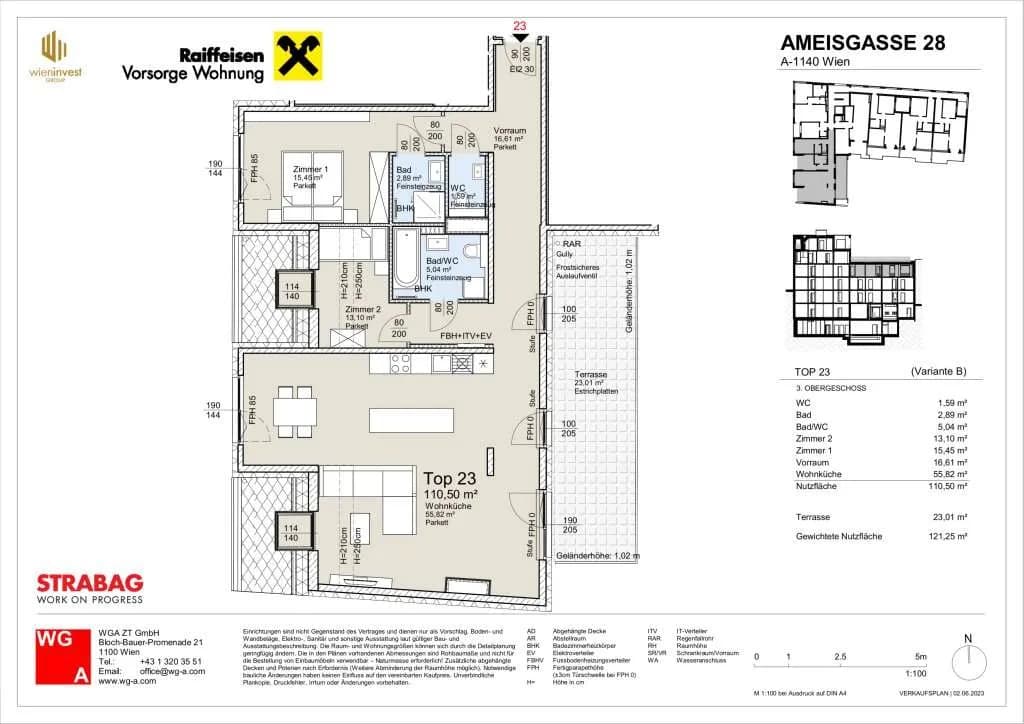 3-Zimmer-Wohnung kaufen in Wien – 110,56 m², € 820.350 – Bild 30 von 30