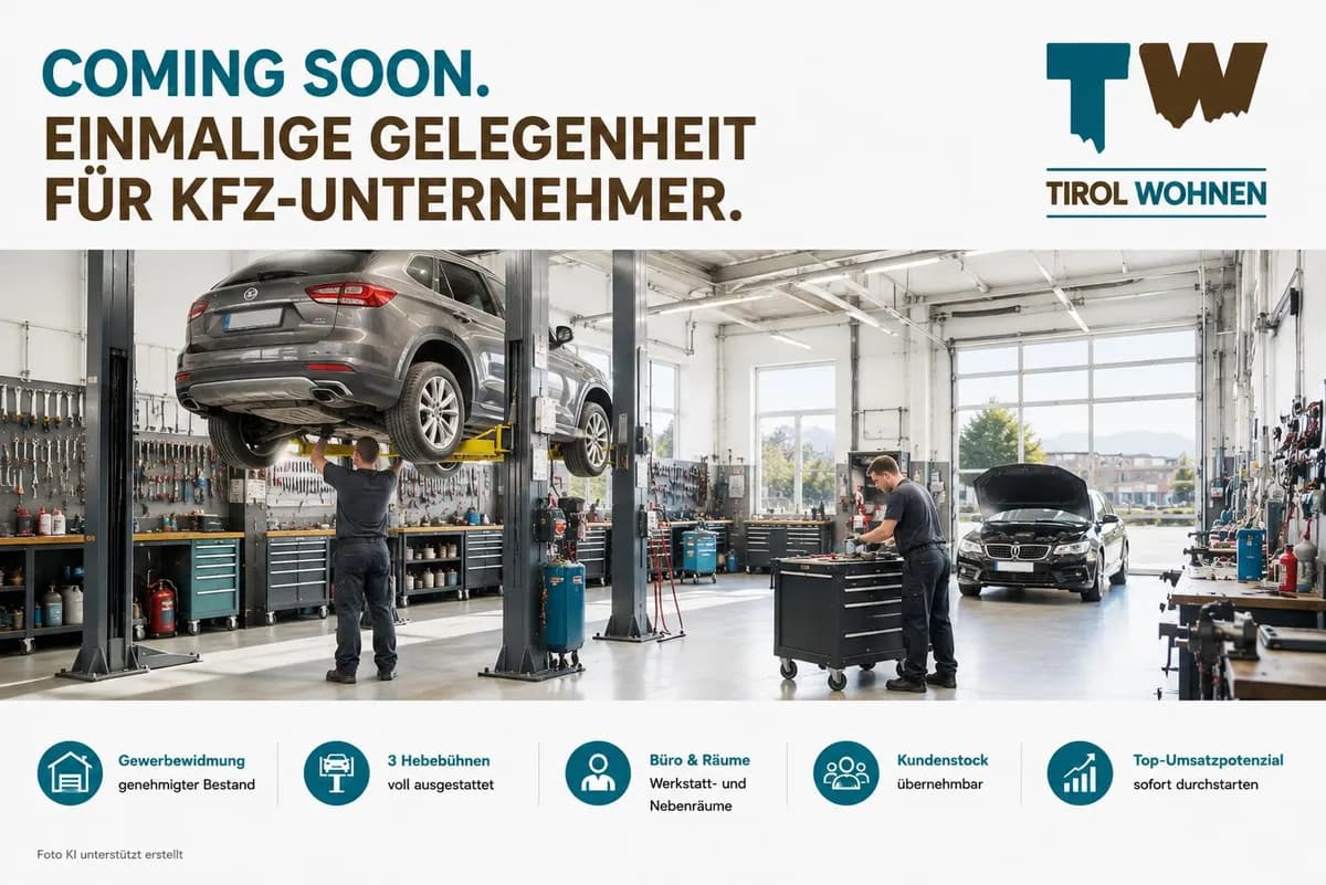 Gewerbeimmobilie kaufen in Imst – 300 m²