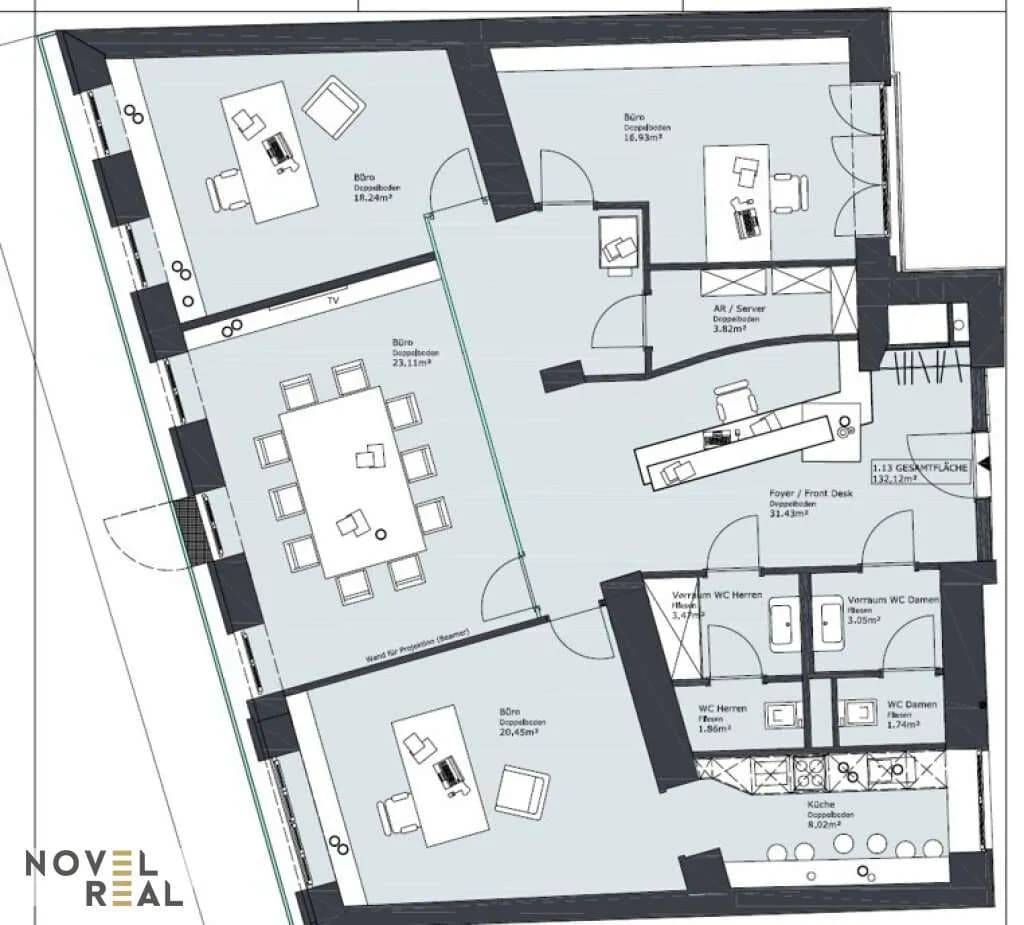5-Zimmer-Gewerbeimmobilie kaufen in Wien – 132 m², € 1.190.000 – Bild 20 von 20