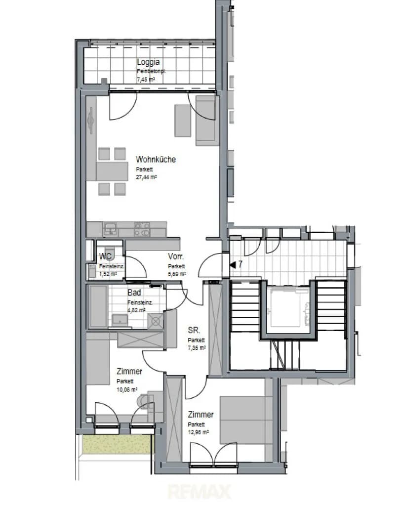 3-Zimmer-Wohnung kaufen in Wien – 77,5 m², € 399.000 – Bild 8 von 8