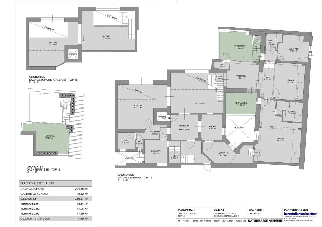 8-Zimmer-Gewerbeimmobilie mieten in Wien – 280 m², € 5.228 – Bild 33 von 33