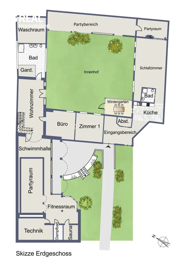 10-Zimmer-Haus kaufen in Korneuburg – 650 m² – Bild 39 von 40