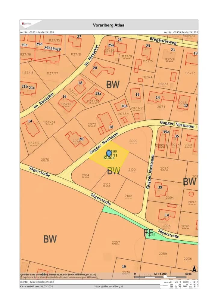 Grundstück kaufen in Feldkirch – 813 m², € 617.000 – Bild 10 von 10