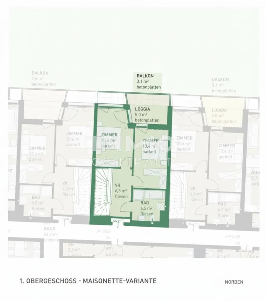 4-Zimmer-Wohnung kaufen in Wien – 81,2 m², € 640.500 – Bild 11 von 11