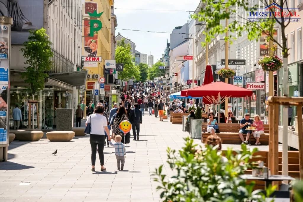 Gewerbeimmobilie mieten in Wien – 950 m², € 16.000