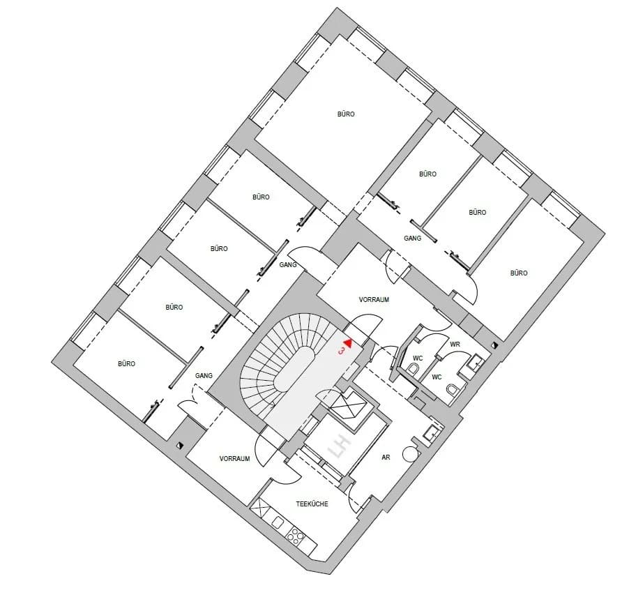 Gewerbeimmobilie mieten in Wien – 158 m², € 4.179 – Bild 10 von 10
