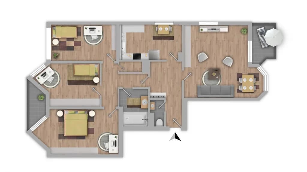 3-Zimmer-Wohnung kaufen in Kufstein – 80,52 m², € 349.000 – Bild 14 von 17