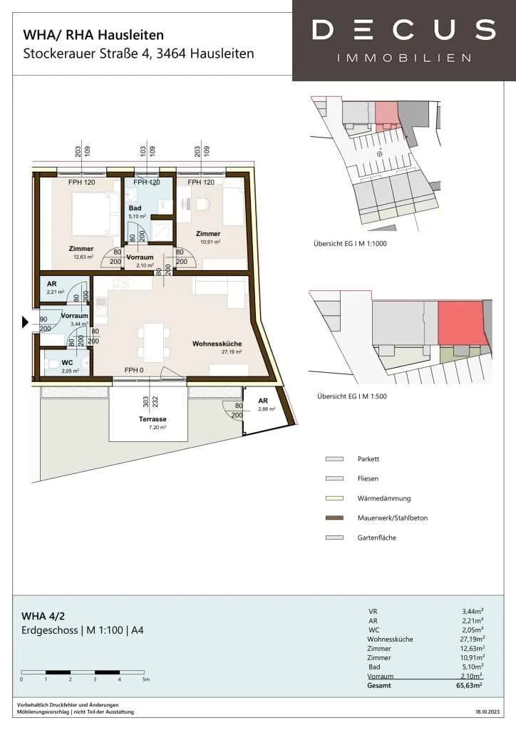 3-Zimmer-Wohnung kaufen in Korneuburg – 65,63 m², € 294.550 – Bild 17 von 17