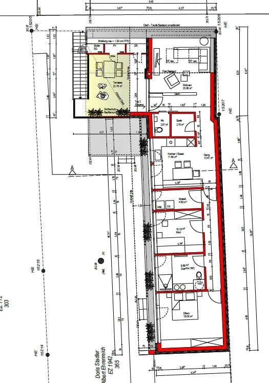 3-Zimmer-Wohnung mieten in Wiener Neustadt Land – 95,91 m², € 1.695 – Bild 20 von 20