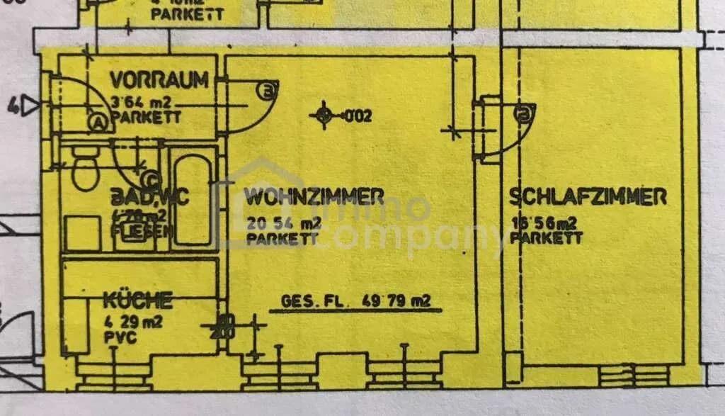 2-Zimmer-Wohnung kaufen in Linz – 50 m² – Bild 4 von 5