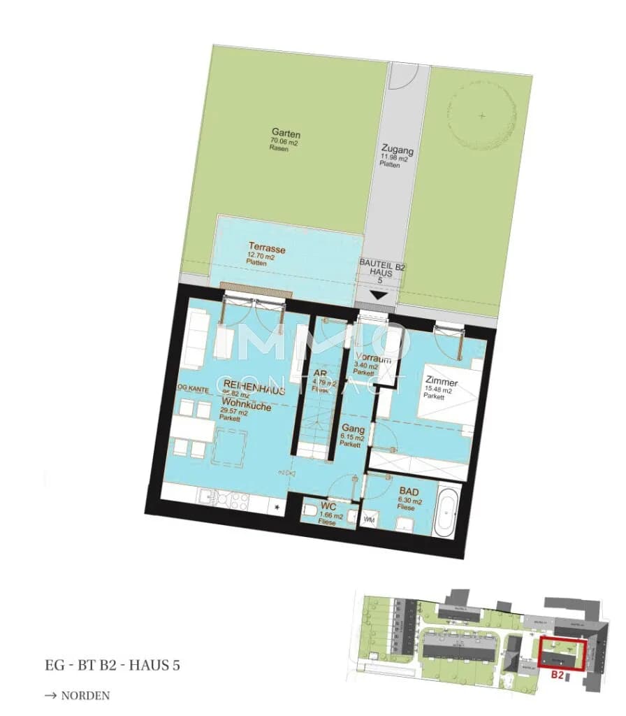 4-Zimmer-Haus kaufen in Wien – 95,82 m², € 670.000 – Bild 10 von 11