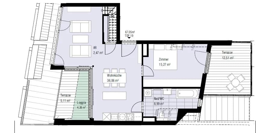 2-Zimmer-Wohnung kaufen in Wien – 67,05 m², € 866.000 – Bild 18 von 21