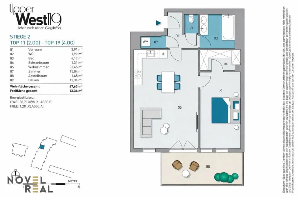 2-Zimmer-Wohnung kaufen in Wien – 67,63 m², € 479.000 – Bild 17 von 17