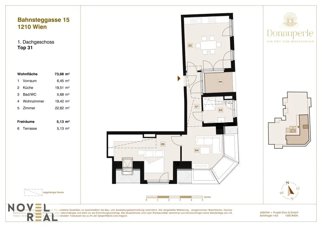 2-Zimmer-Wohnung kaufen in Wien – 77,04 m², € 582.000 – Bild 23 von 23