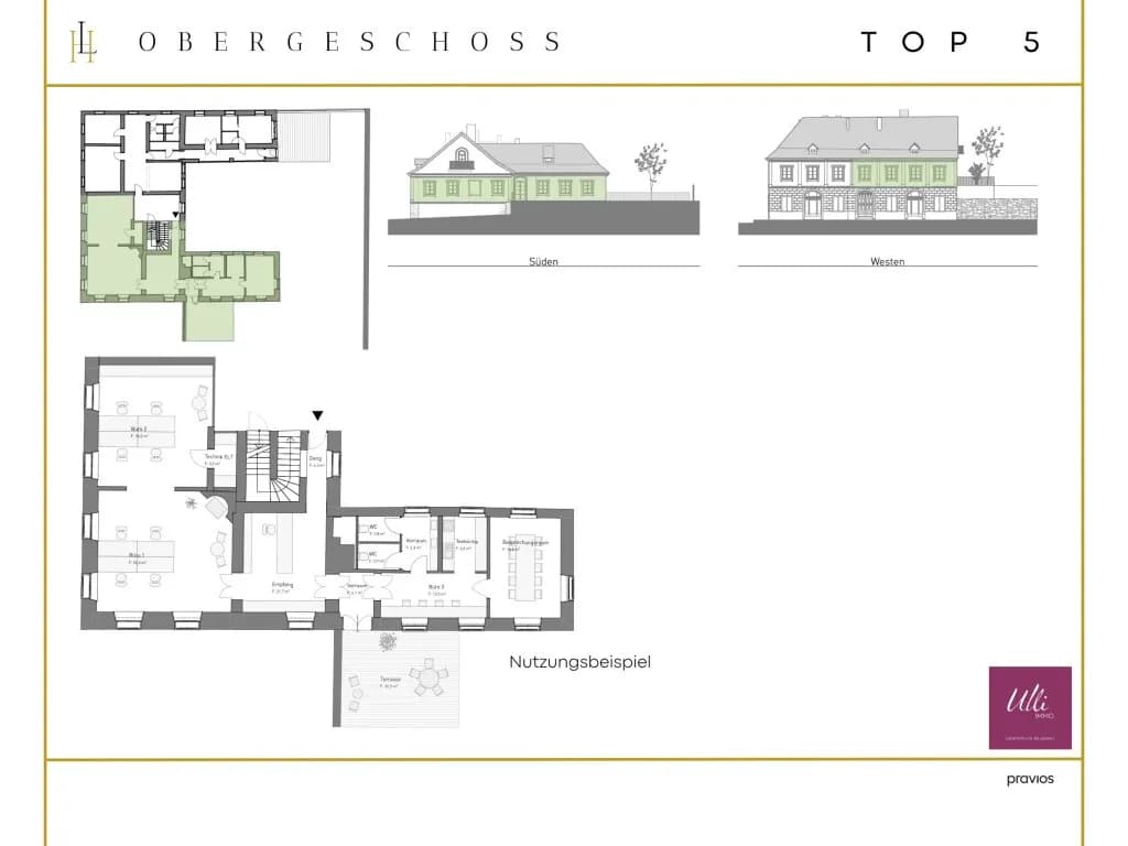 5-Zimmer-Gewerbeimmobilie mieten in Klagenfurt – 161 m², € 1.937 – Bild 6 von 8