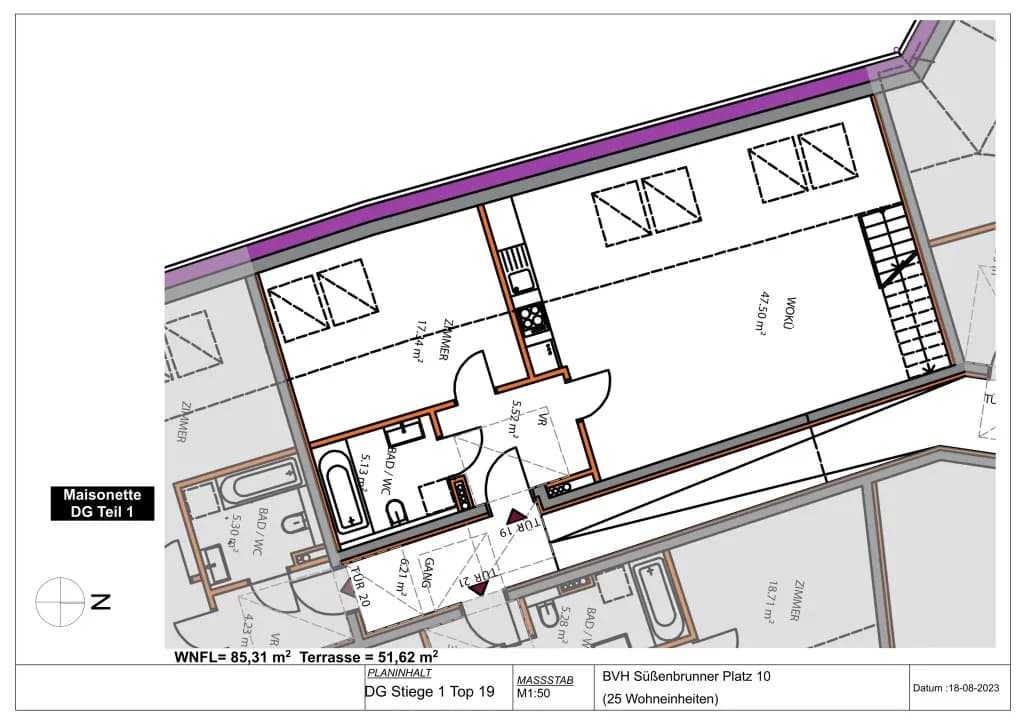 2-Zimmer-Wohnung kaufen in Wien – 80,12 m², € 407.300 – Bild 11 von 11