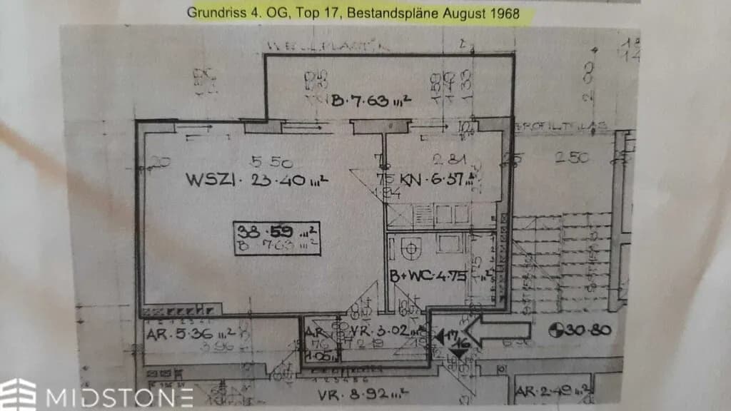 1-Zimmer-Wohnung mieten in Wien – 38,59 m², € 803 – Bild 9 von 9