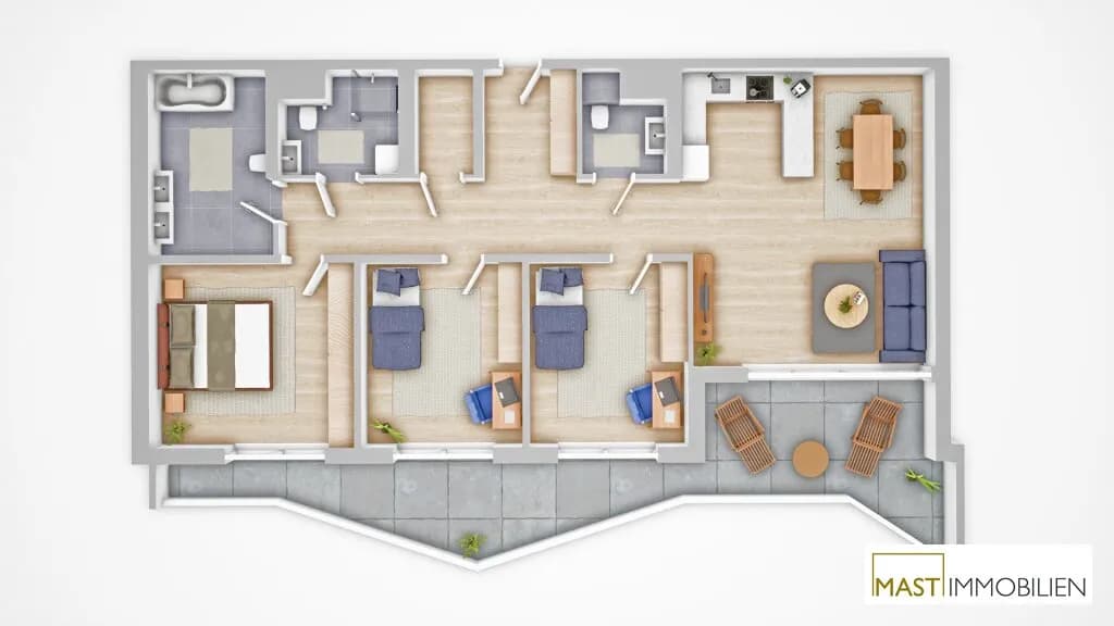 4-Zimmer-Wohnung kaufen in Wien – 102,58 m², € 889.000 – Bild 34 von 35