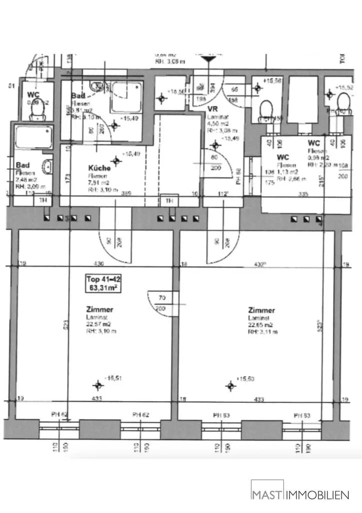 2-Zimmer-Wohnung kaufen in Wien – 63 m², € 255.000 – Bild 12 von 12