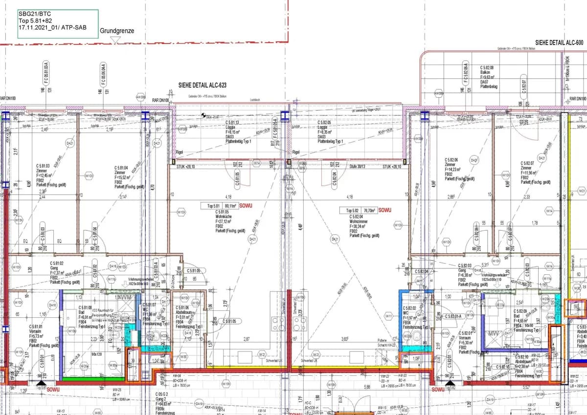 5-Zimmer-Wohnung mieten in Wien – 156,81 m², € 4.243 – Bild 44 von 45