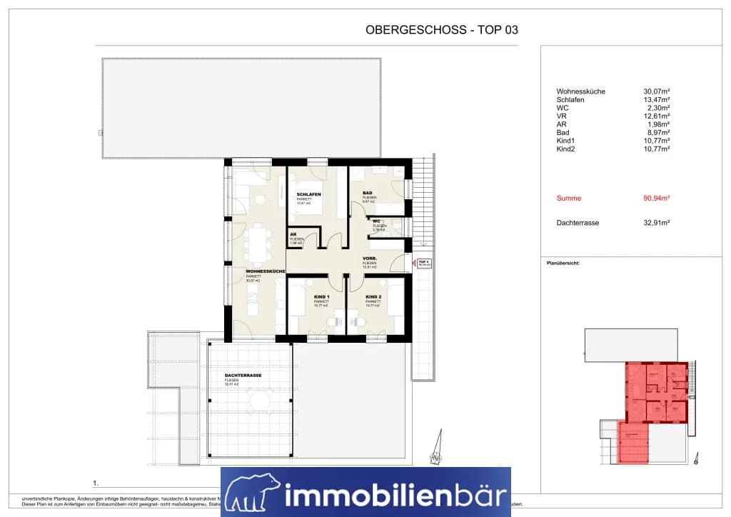 4-Zimmer-Wohnung kaufen in Grieskirchen – 90,94 m², € 419.000 – Bild 12 von 12