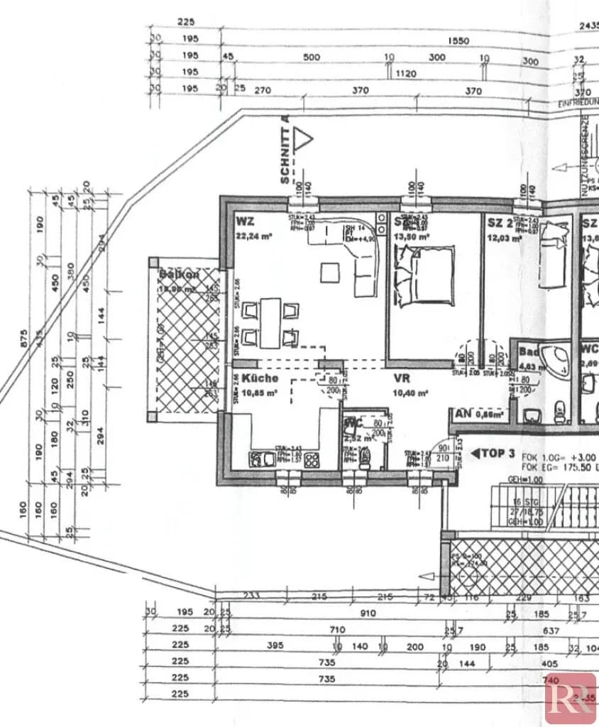 3-Zimmer-Wohnung kaufen in Tulln – 77 m², € 285.000 – Bild 15 von 15