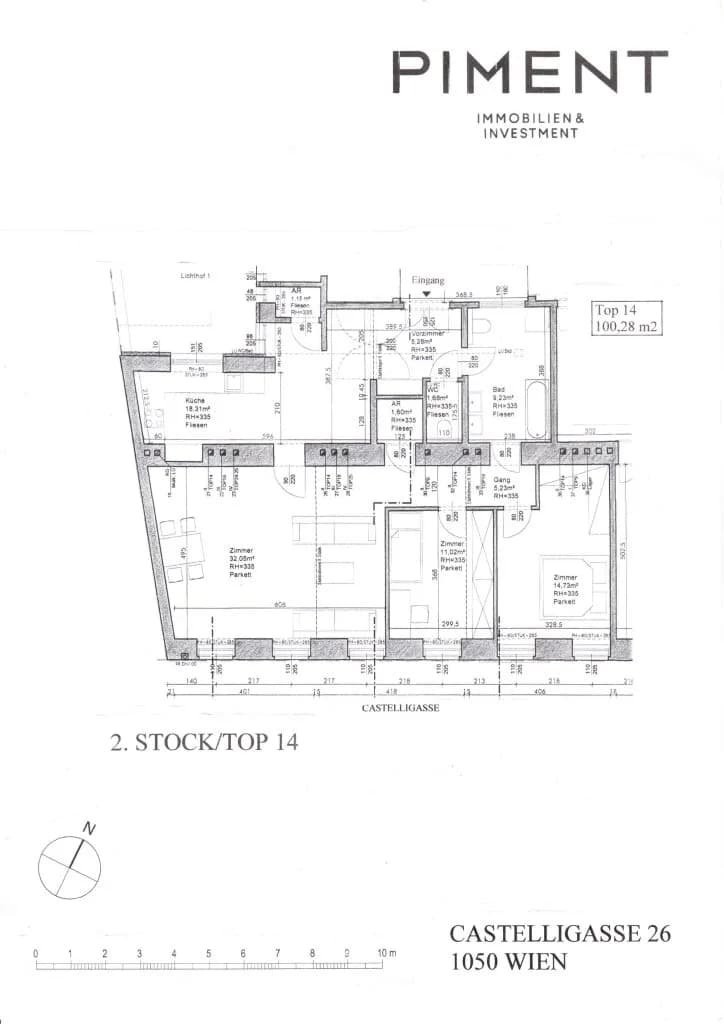 3-Zimmer-Wohnung kaufen in Wien – 100 m², € 599.000 – Bild 10 von 10