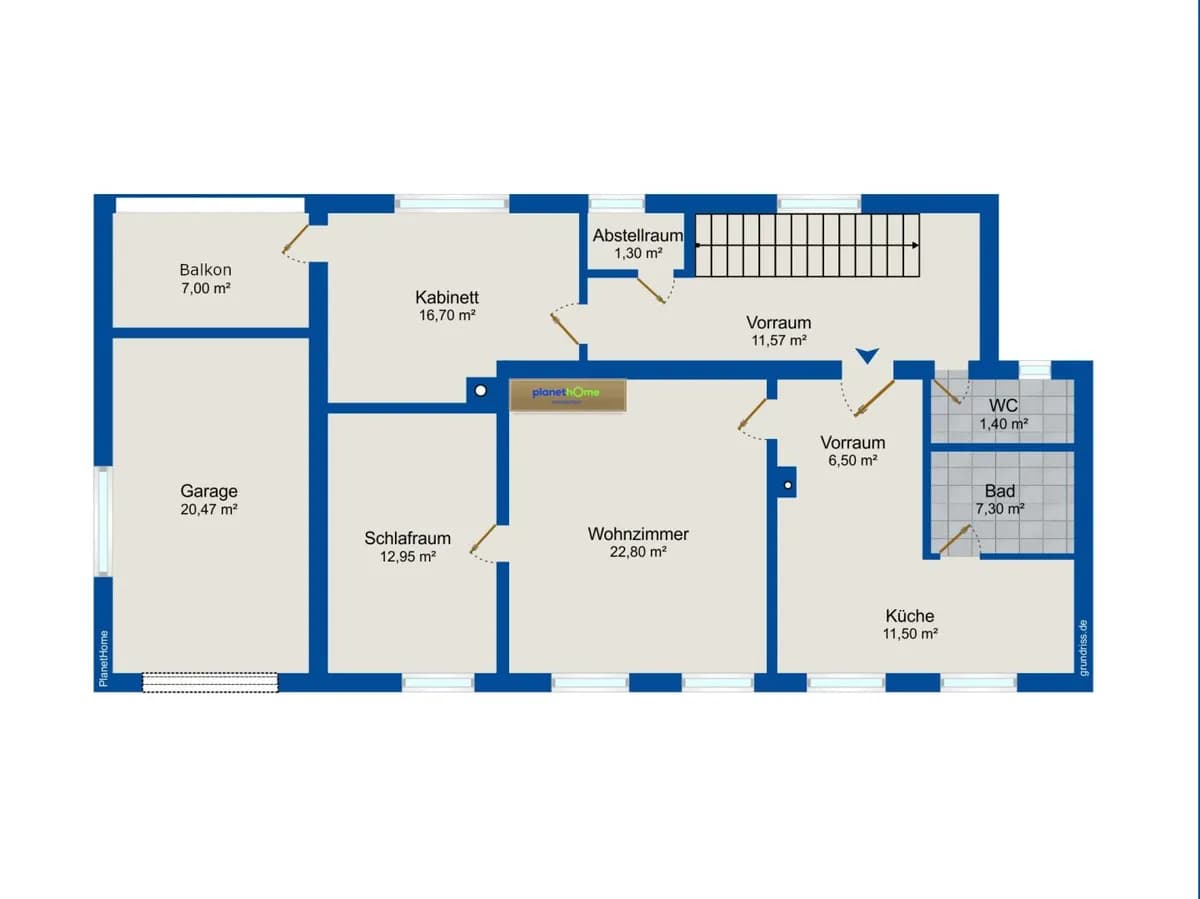 3-Zimmer-Haus kaufen in Horn – 91 m², € 199.900 – Bild 13 von 14