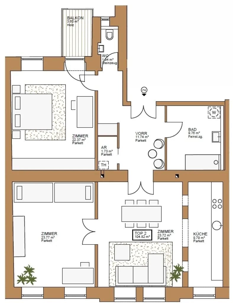 3-Zimmer-Wohnung kaufen in Wien – 104,82 m², € 825.000 – Bild 18 von 18