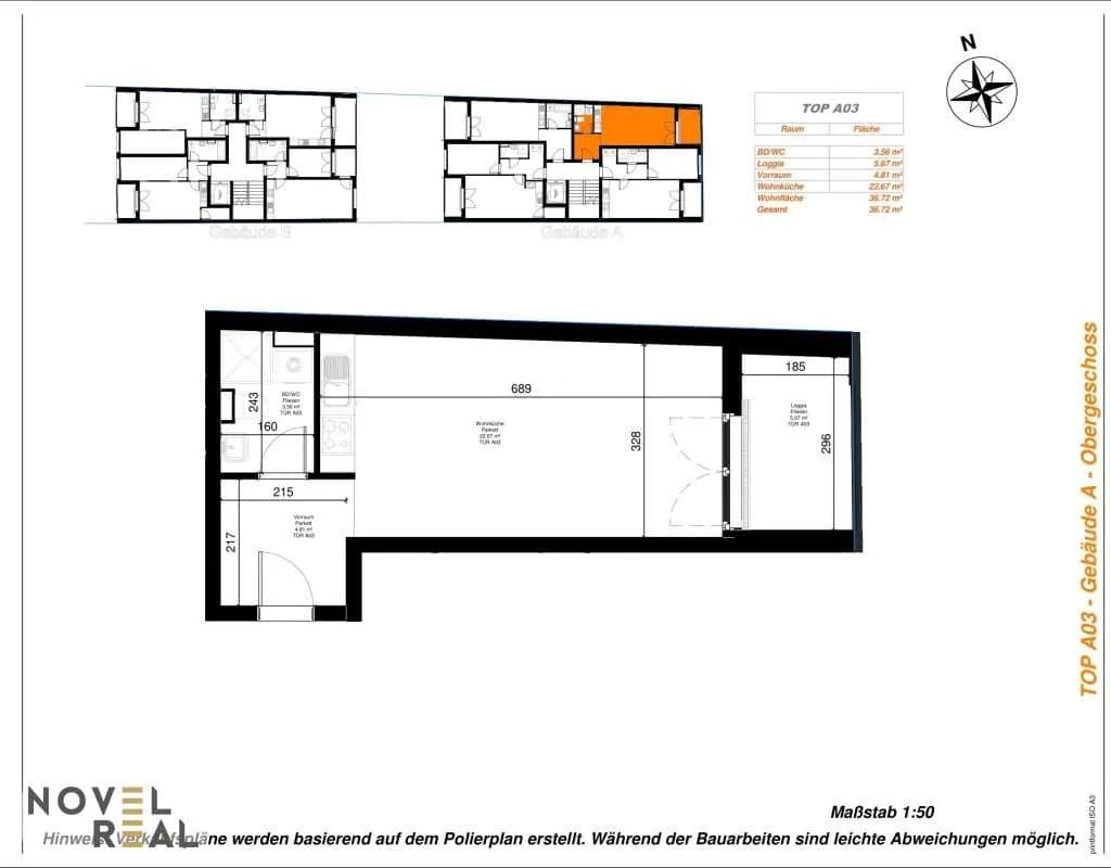 1-Zimmer-Wohnung kaufen in Wien – 36,72 m², € 194.000 – Bild 10 von 10