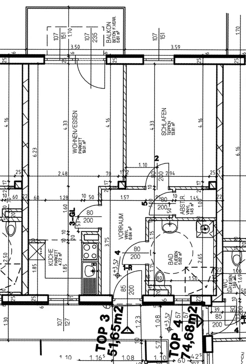 2-Zimmer-Wohnung kaufen in Leibnitz – 51,65 m², € 104.000 – Bild 4 von 4