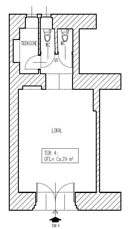 Gewerbeimmobilie mieten in Wien – 29 m², € 2.377 – Bild 6 von 6