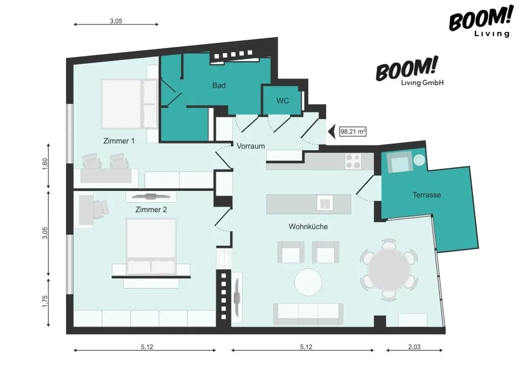 3-Zimmer-Wohnung kaufen in Wien – 98,21 m², € 1.890.000 – Bild 16 von 16