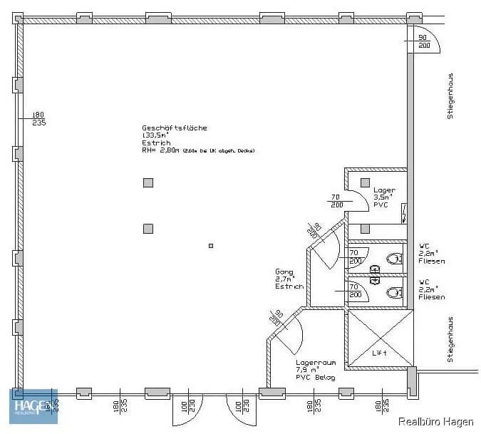 Gewerbeimmobilie mieten in Dornbirn – 160 m², € 2.300 – Bild 5 von 5