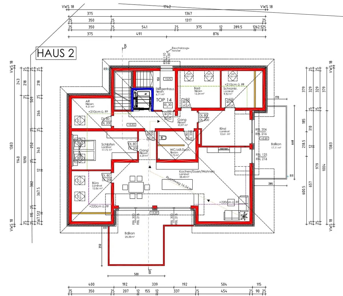 5-Zimmer-Wohnung kaufen in Vöcklabruck – 156 m², € 799.000 – Bild 23 von 23