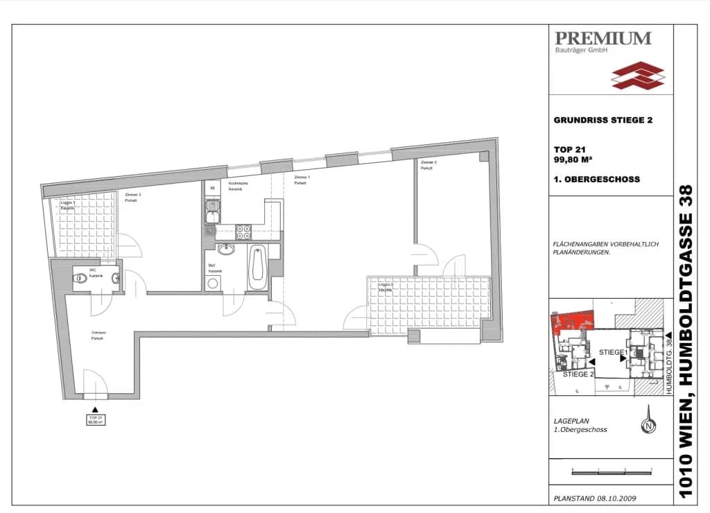 3-Zimmer-Wohnung mieten in Wien – 85,8 m², € 1.599 – Bild 29 von 29